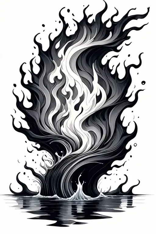 Water And Fire Balance Mixed