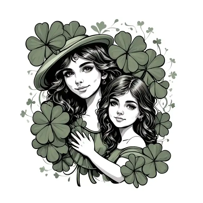 Mother Son Shamrock