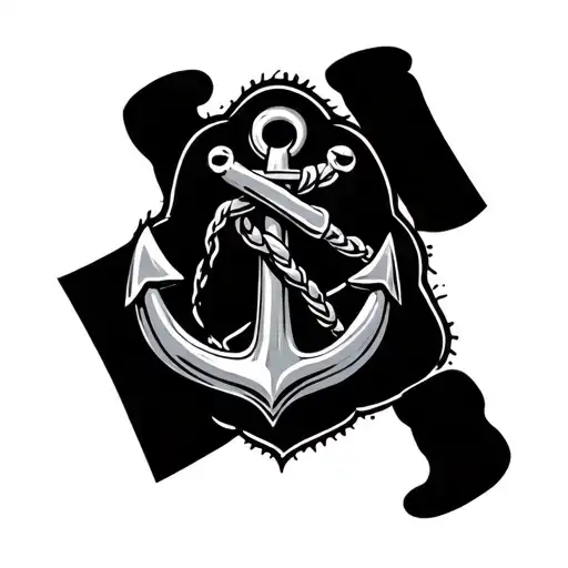 Navy Anchor