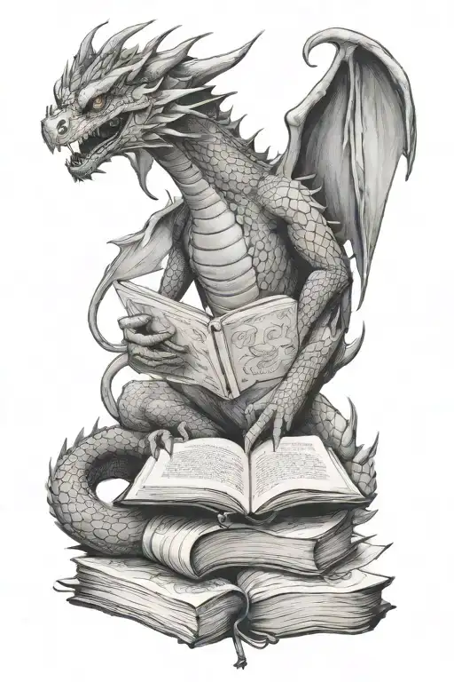 Dragon Reading Book