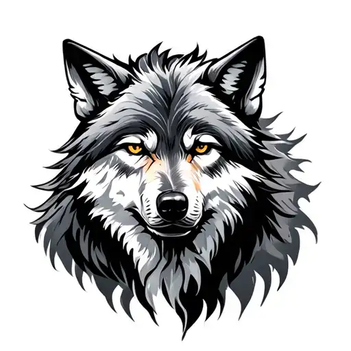 3 Wolves And Odin Styled Like