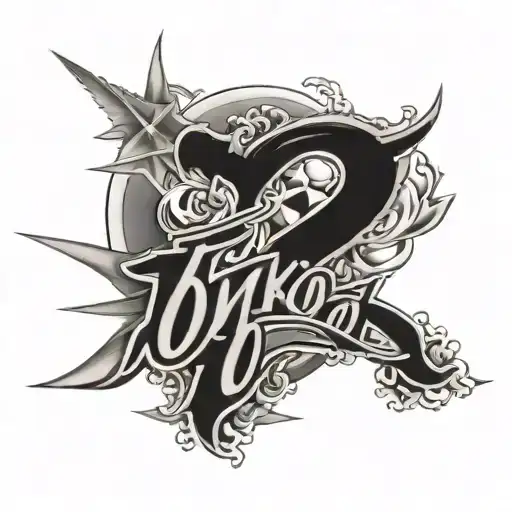 Tokyo Name Tattoo Design