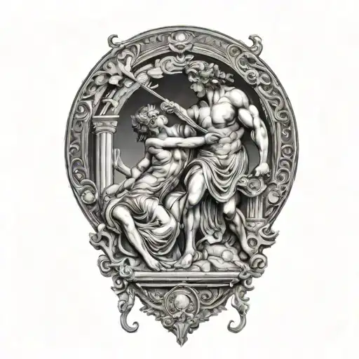 Greek Mythology Scene