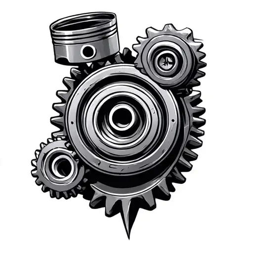 Piston Gears And Turbo