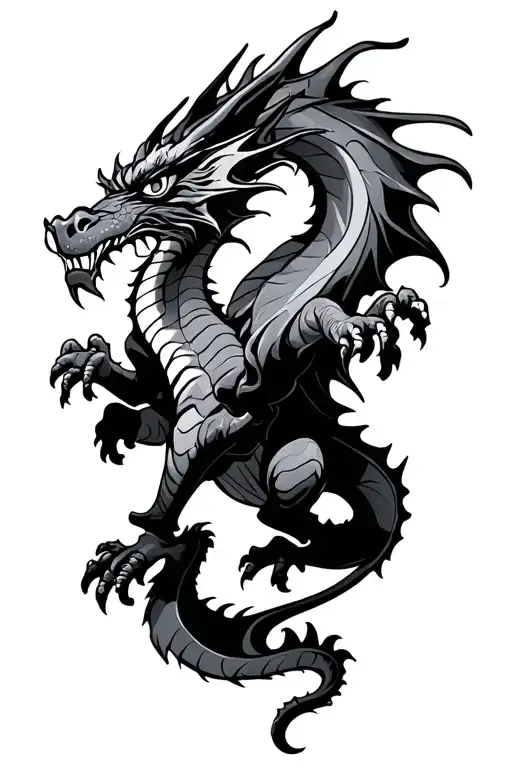 Welsh Dragon Fighting