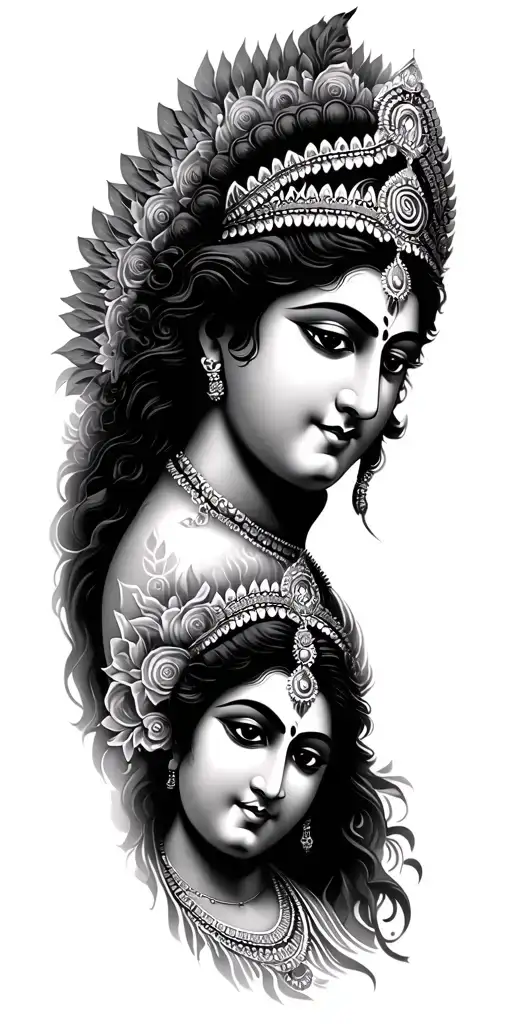Brahma And Krishna