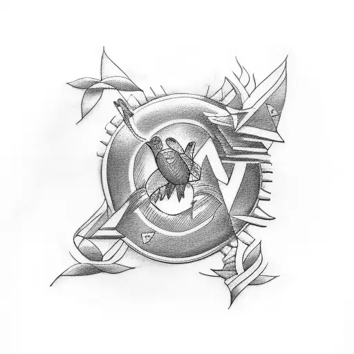 Design A Tattoo Showcasing The Client's Love For Their Family And Barbados