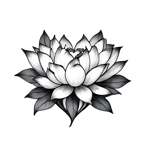 Lotus And Heart