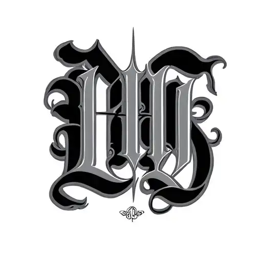 Dark Lettering Around The Neck