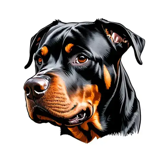 Rottweiler Head