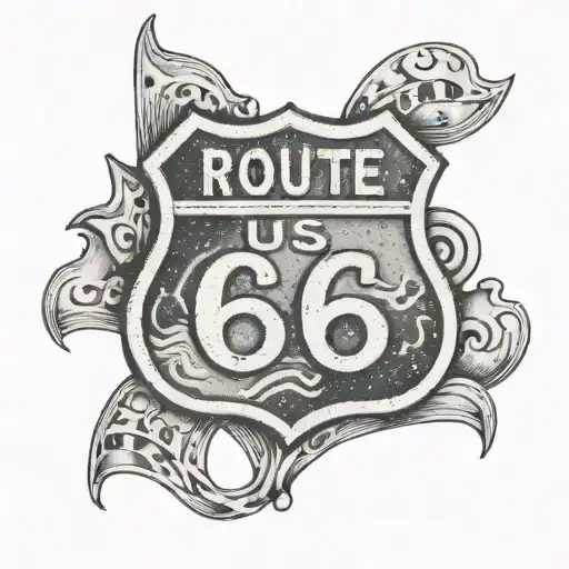 Route 66 Sign