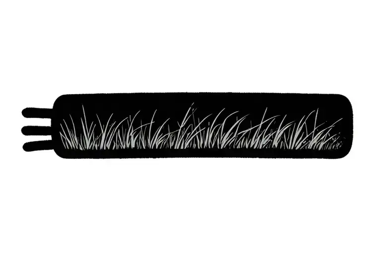 Grass Field Black Arm Band