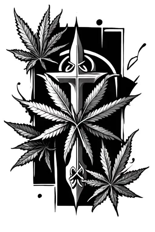 Weed And Cross