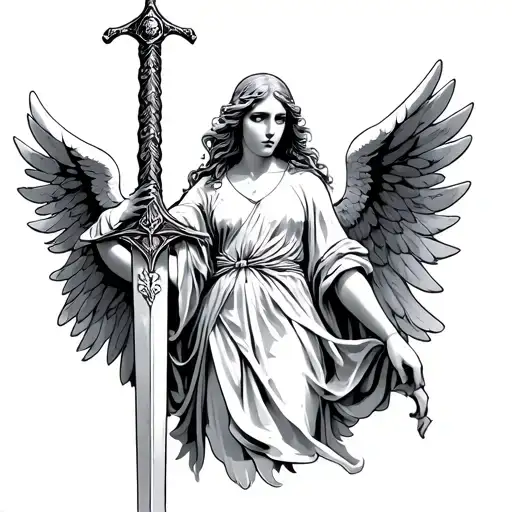 Angel With Sword
