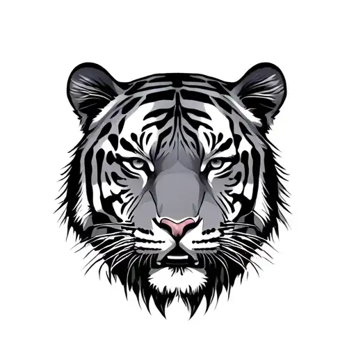 Tiger With Two Heads