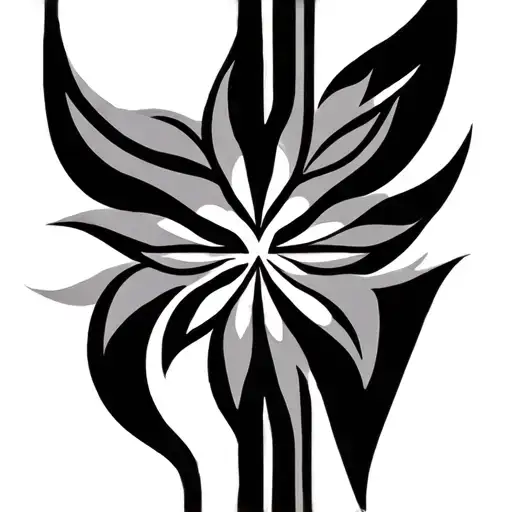 Puerto Rican Tribal Tattoo Design Inspired