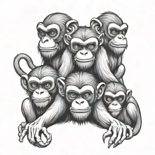 3 Evil Monkeys