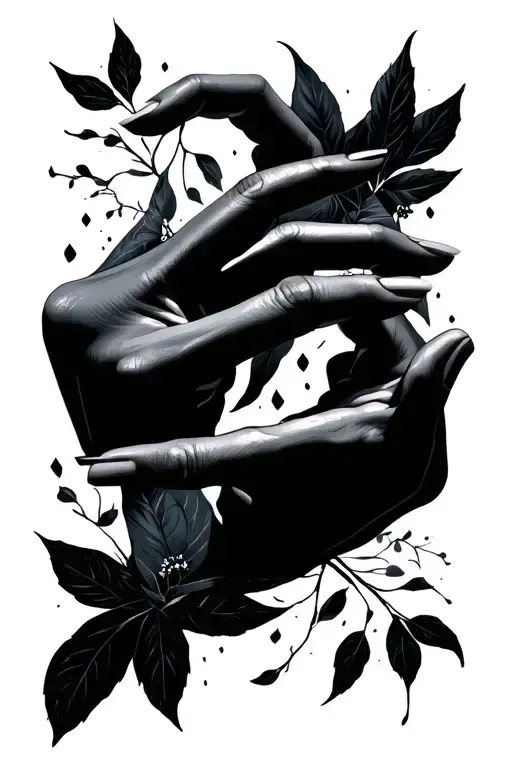 2 Finger Tips Seperate Hands Almost Touching