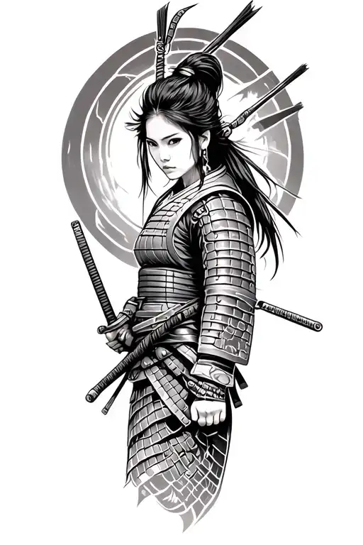 Woman Samurai Warrior