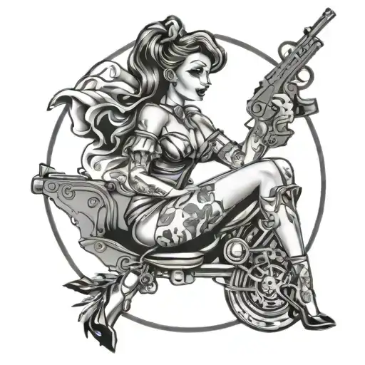 Cherry Pistol Pinup Girl