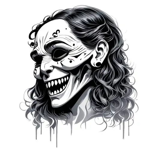 Laugh Now Cry Later Mask