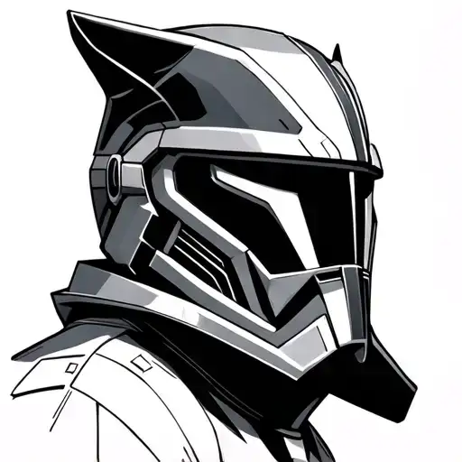 Abstract Captain Rex Helmet