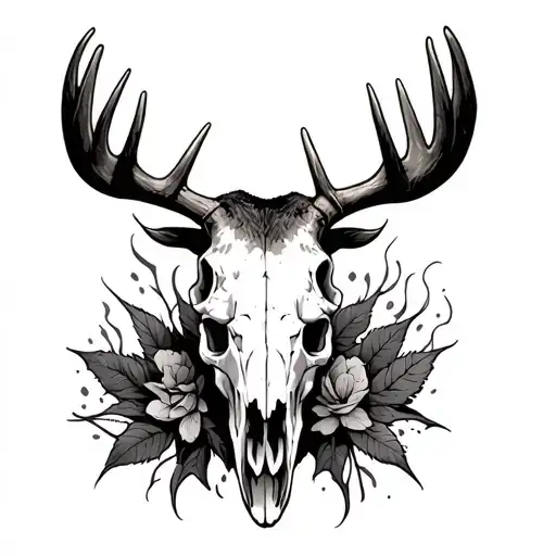 Moose Skull
