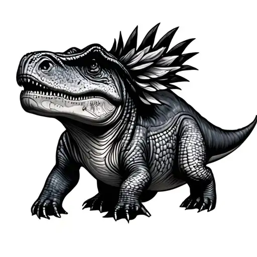 Baby Dino Mom Daughter