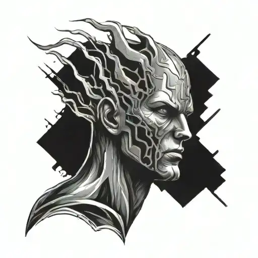 Electrical Man Standing