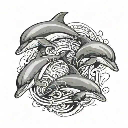 3 Dolphins Forming