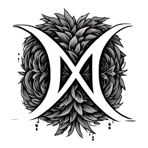 Initials Jm - Mj Heaven Infinity Symbol