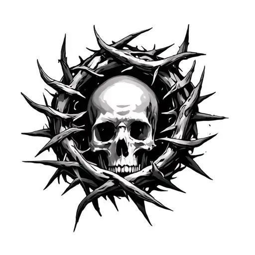 Cyber Sigilism Crown Of Thorns With A Sleeve