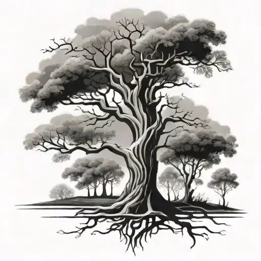 Tree Abstract Family Life Love