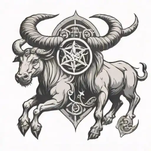 Taurus And Capricorn Symbol