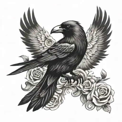 Shadowy Smokey Raven