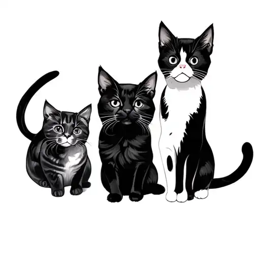 Japanese Cats Linked With