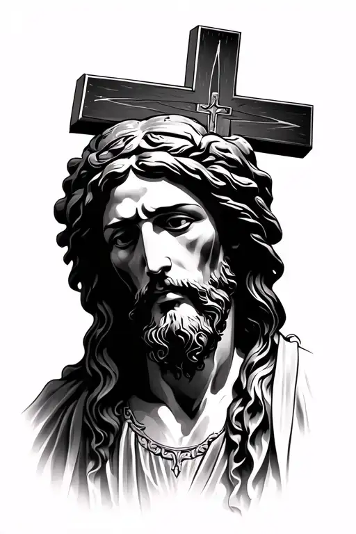 Cross And Jesus Christ