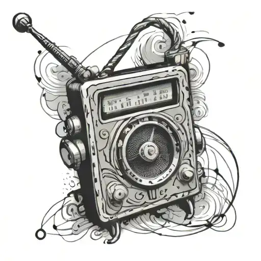 Radio With The Numbers 3 And 6 Integrated