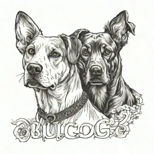 Name My Dog Buck And Margot