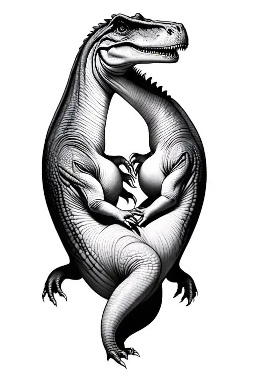 Dinosaur Babies Back To Back