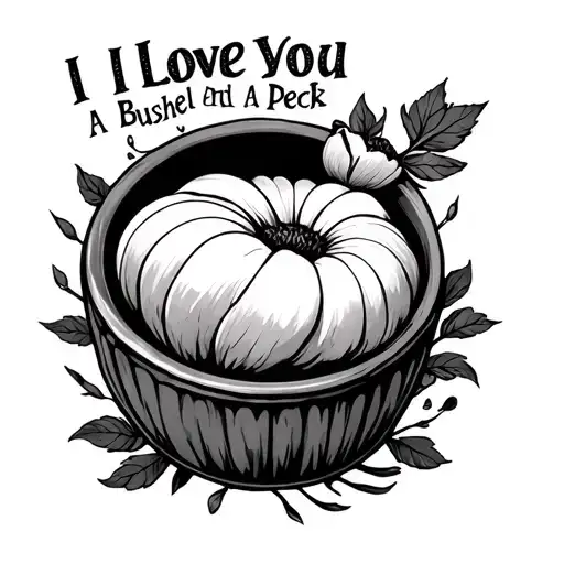 I Love You A Bushel And A Peck
