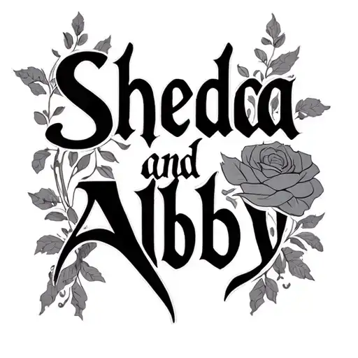 Sheda And Abby Name