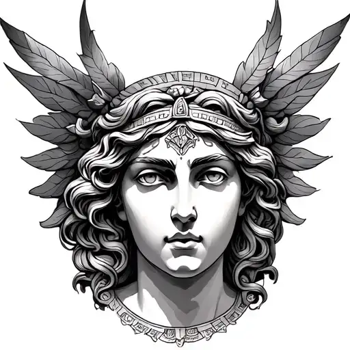 Beautiful Greek Goddess Chest