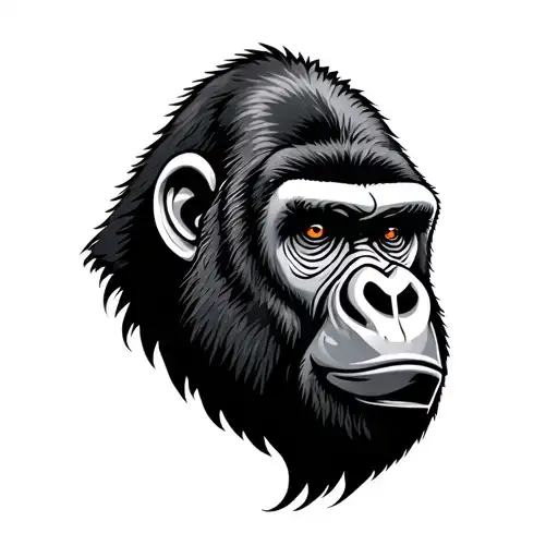 Gorilla Head