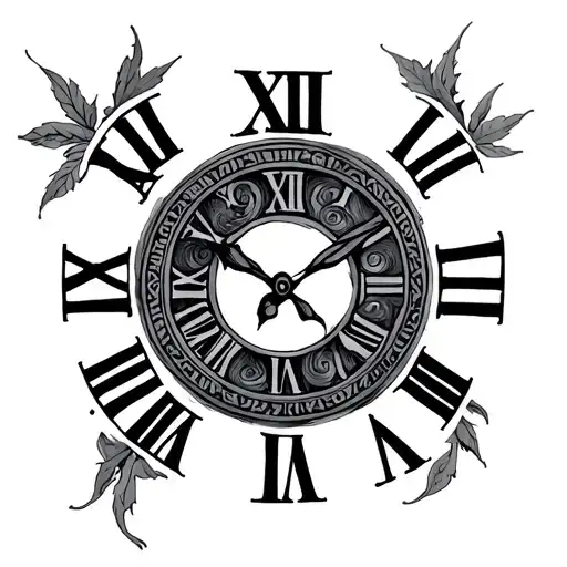 Roman Numerals Surrounded