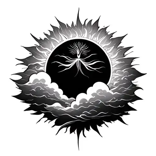 There Are Symbols Like Cloud Sun