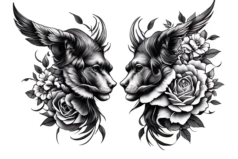 Traditional Tattoo 3D Look Nice