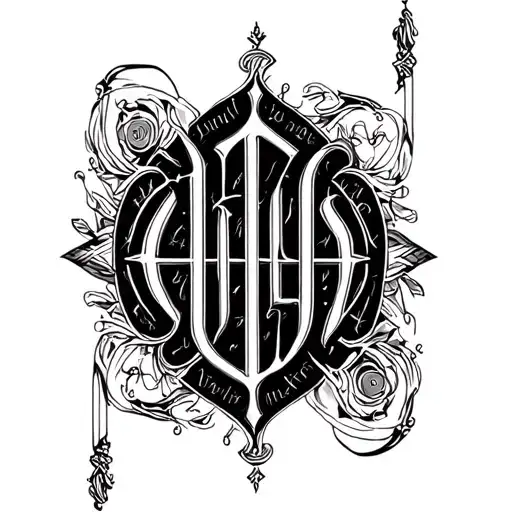 Two Word Ambigram Generator