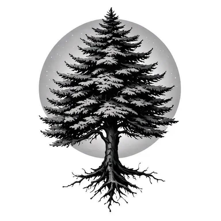 Simple Evergreen Tree