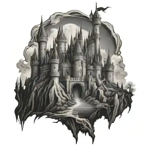 Dark Fantasy Castle